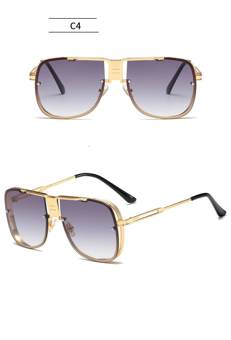 Classicove™ Luxe Frame Aviator Sunglasses Desi Hands