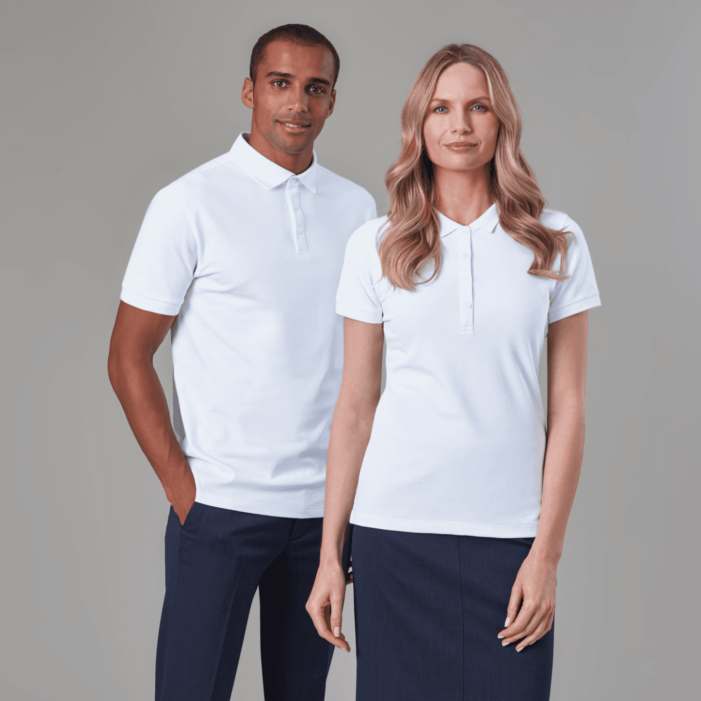 ClassiCove™ White Polo T-Shirt – Premium Dry-Fit Performance Wear