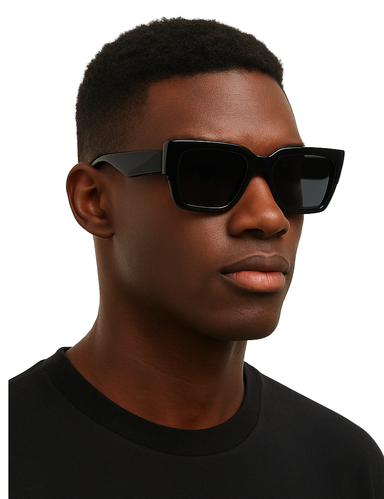 ClassicCove™ BoldEdge Oversized Polarised Sunglasses Desi Hands