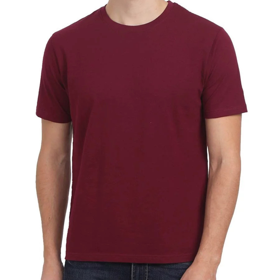 ClassiCove™ White Premium Polycotton Round Neck Tee – 180 GSM
