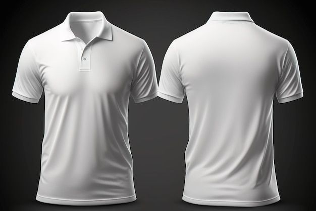 ClassiCove™ White Polo T-Shirt – Premium Dry-Fit Performance Wear