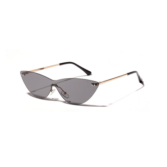 Classicove™ Cat-Eye Rimless Sunglasses – Stylish Gradient Shades for Women