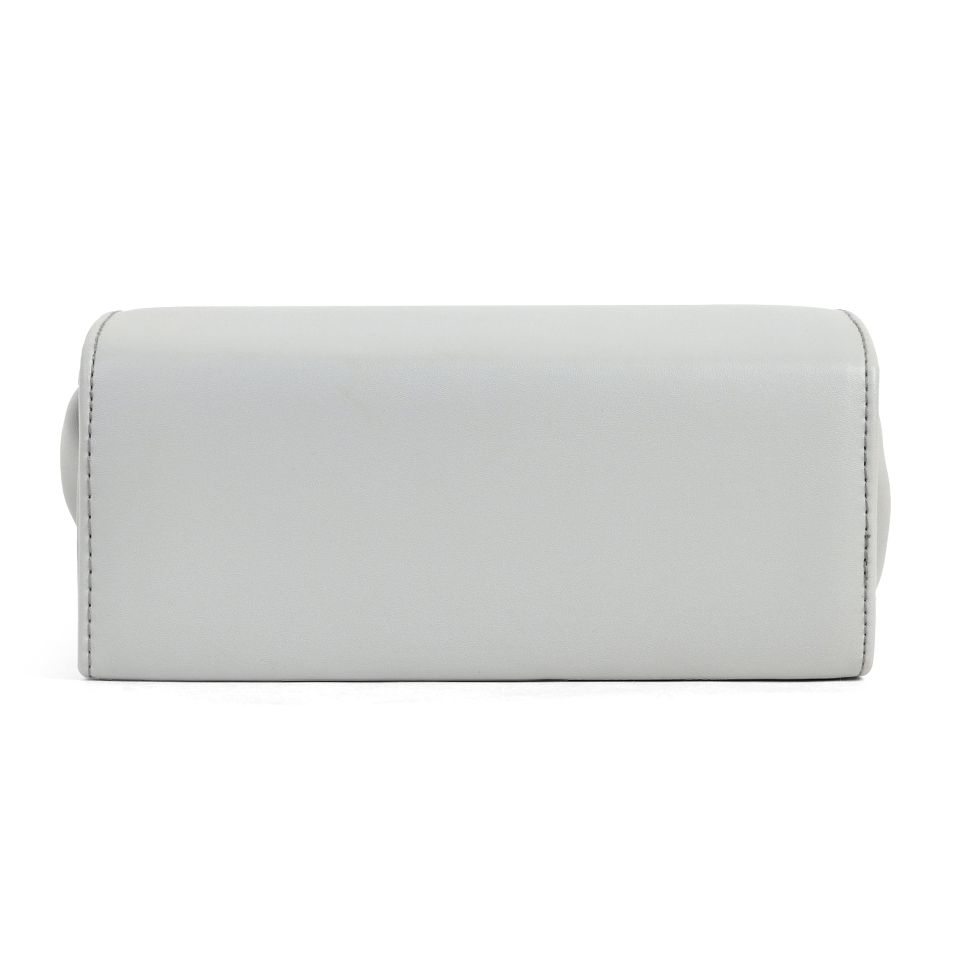 Classicove Elegant Cream Textured Handbag with Premium Fabric & Golden Hardware Desi Hands