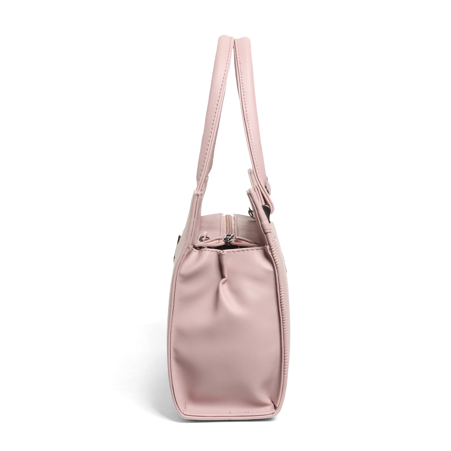 Classicove Elegant Pink Handbag with Multi-Compartments for Women Desi Hands