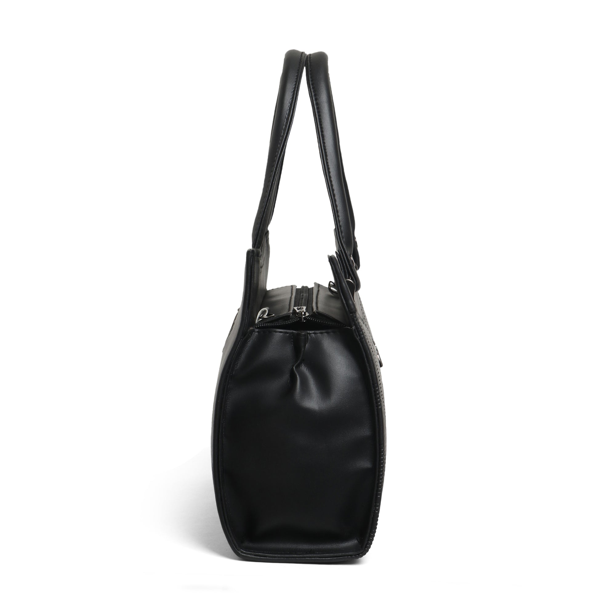 Classicove Black Elegant Handbag with Multi Compartments Desi Hands