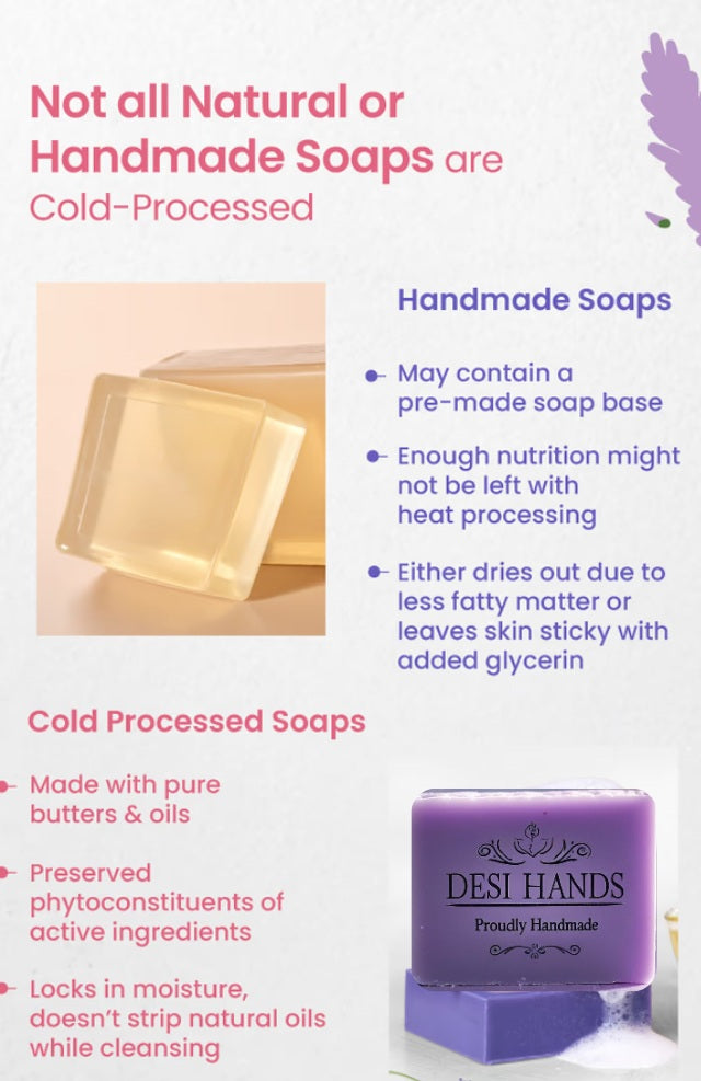 Cold Processed Lavender Moisturising Soap