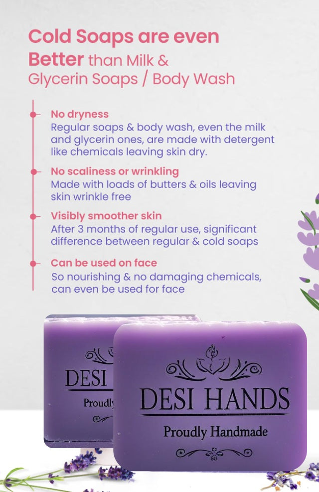 Cold Processed Lavender Moisturising Soap