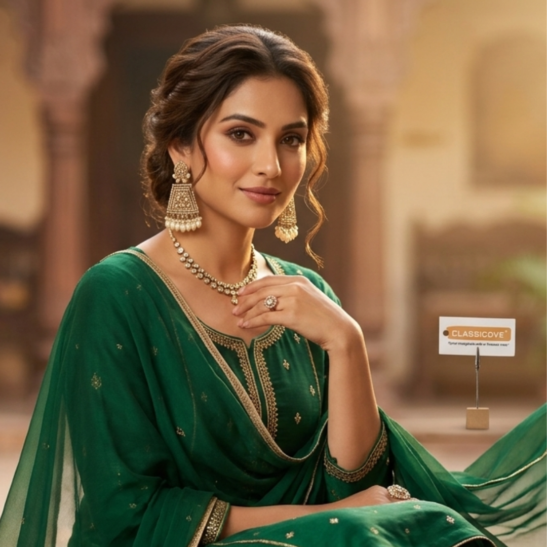 Classicove Premium  Earrings with Pearl Drops – Traditional Designer Party Wear Jewelry for Women
