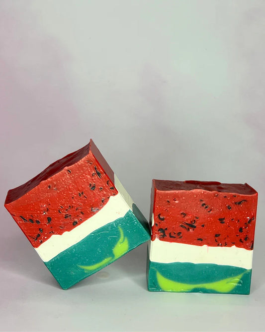 Watermelon Soap Bar by Desi Hands