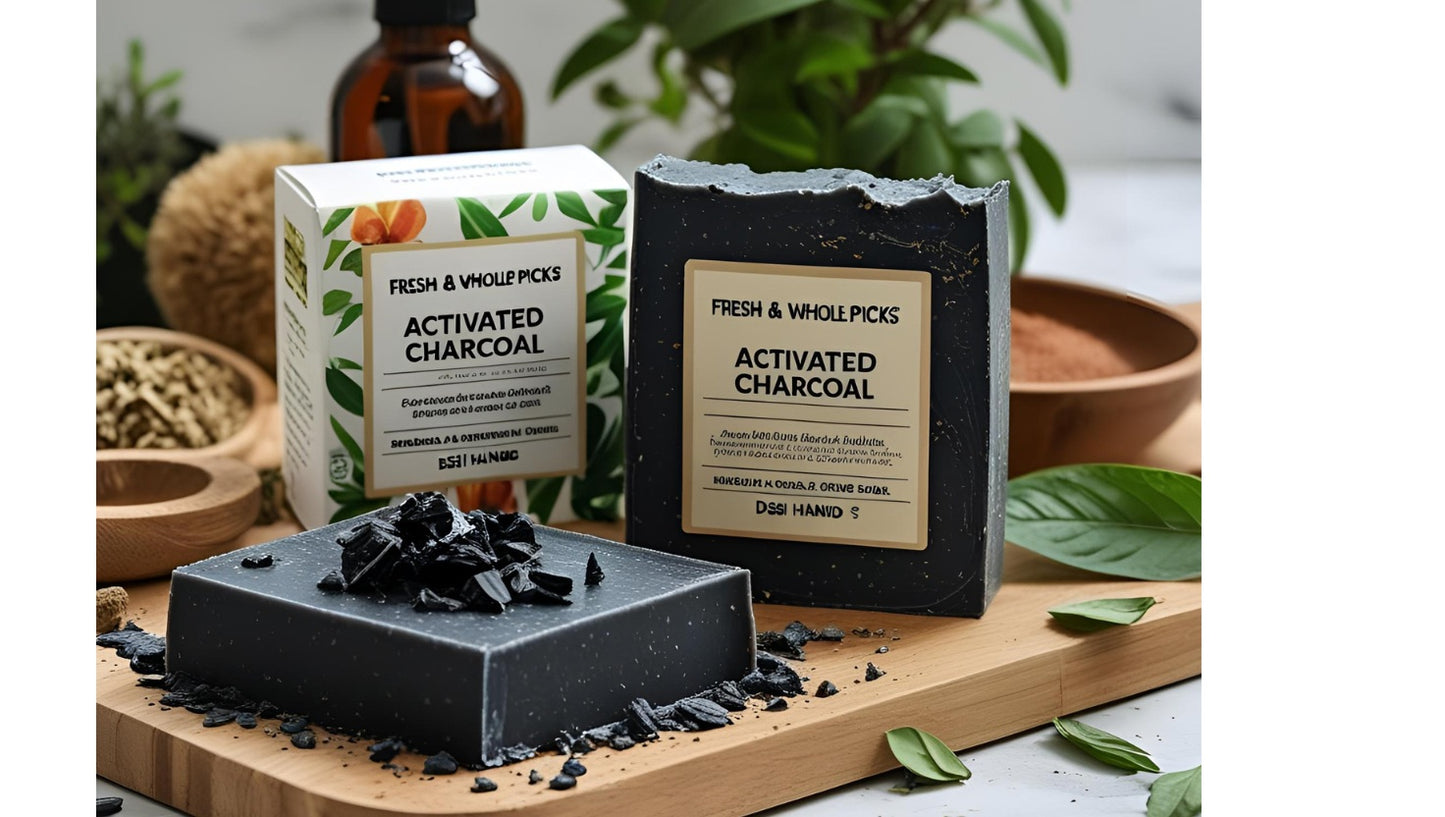 Cold Processed Detox Charcoal Soap