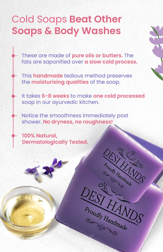 Cold Processed Lavender Moisturising Soap