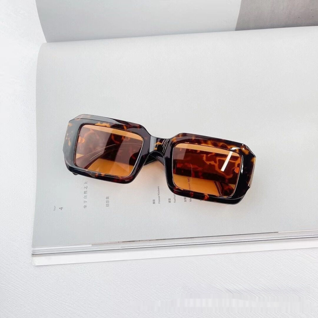 Classicove™ Retro Square Chunky Sunglasses