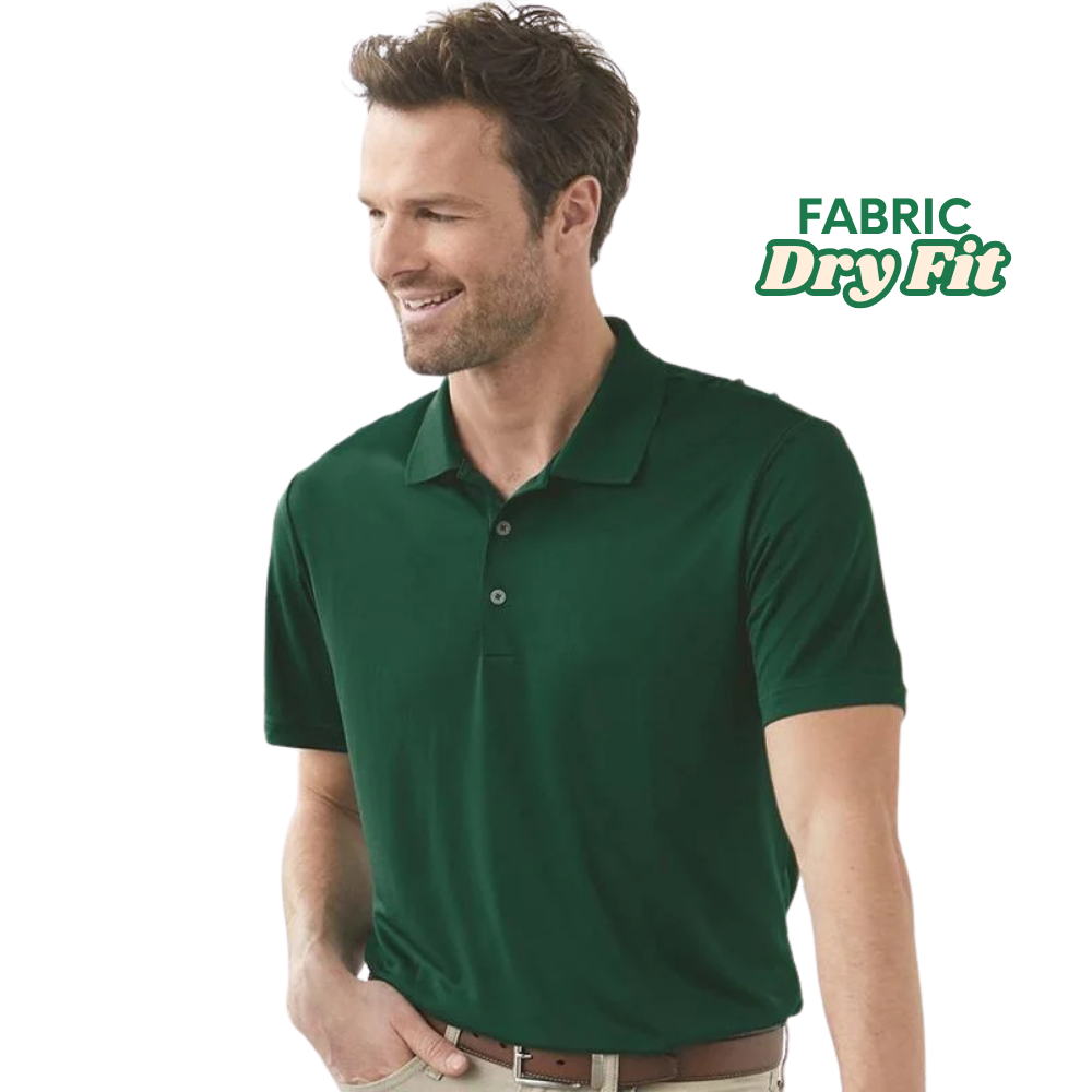 ClassiCove™ Olive Green  Polo T-Shirt – Premium Dry-Fit Performance Wear