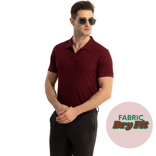 ClassiCove™ White Premium Polycotton Round Neck Tee – 180 GSM