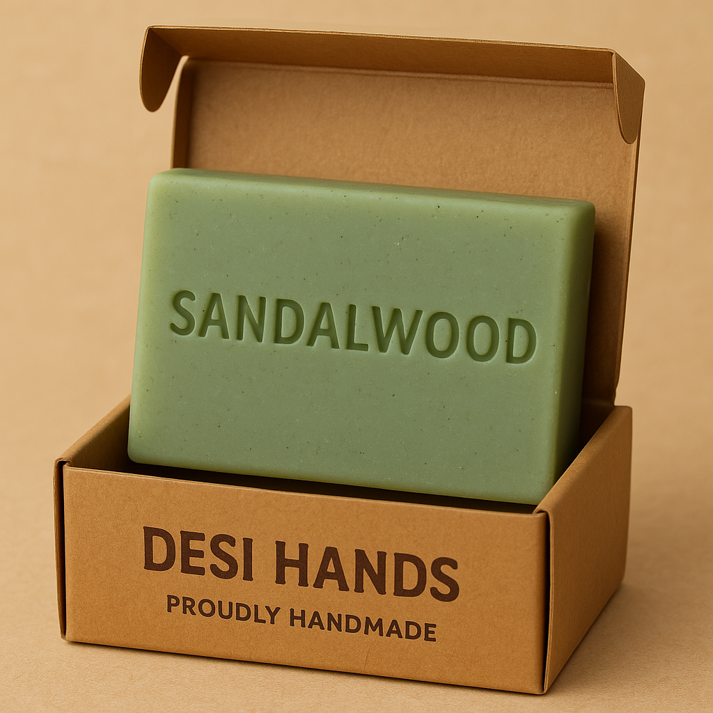 Cold Processed Soothing Sandalwood Soap