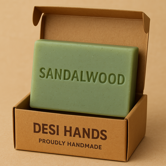 Cold Processed Soothing Sandalwood Soap