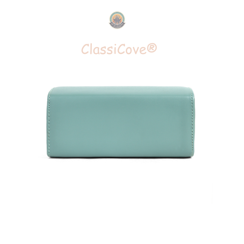 ClassiCove Women  Handbag | PU Leather Satchel Bag with Sling Strap | Stylish Office & Casual Purse Desi Hands