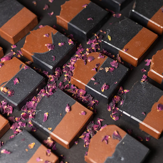 French Pink Clay Bar & Charcoal Detox Soap