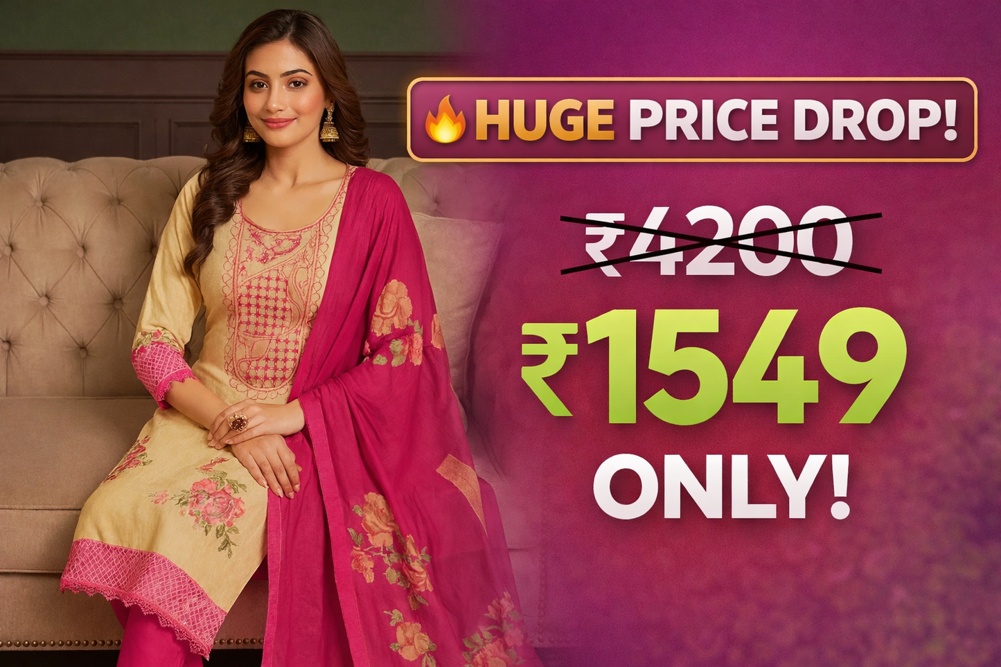 ClassiCove™ Premium Roman Silk Suit Set 💖