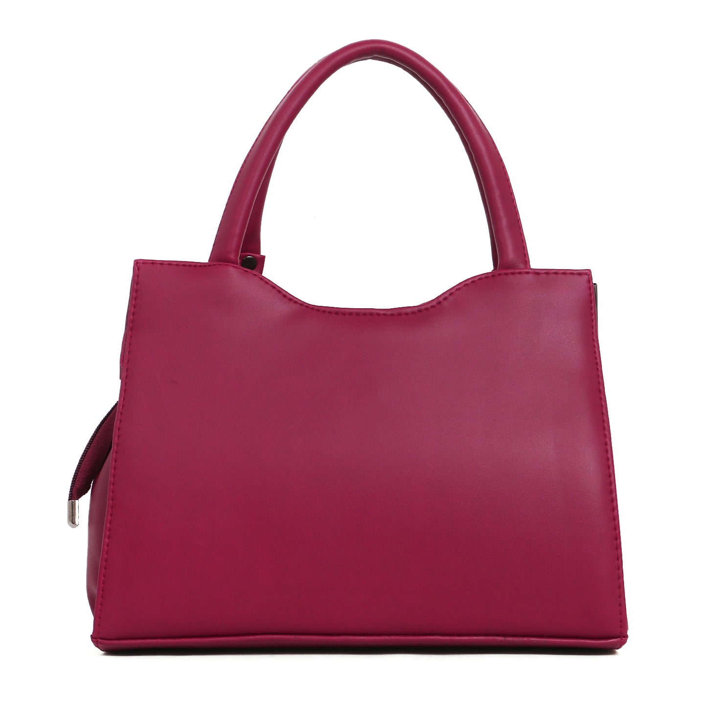 ClassiCove Women Pink  Handbag | PU Leather Satchel Bag with Sling Strap | Stylish Office & Casual Purse Desi Hands