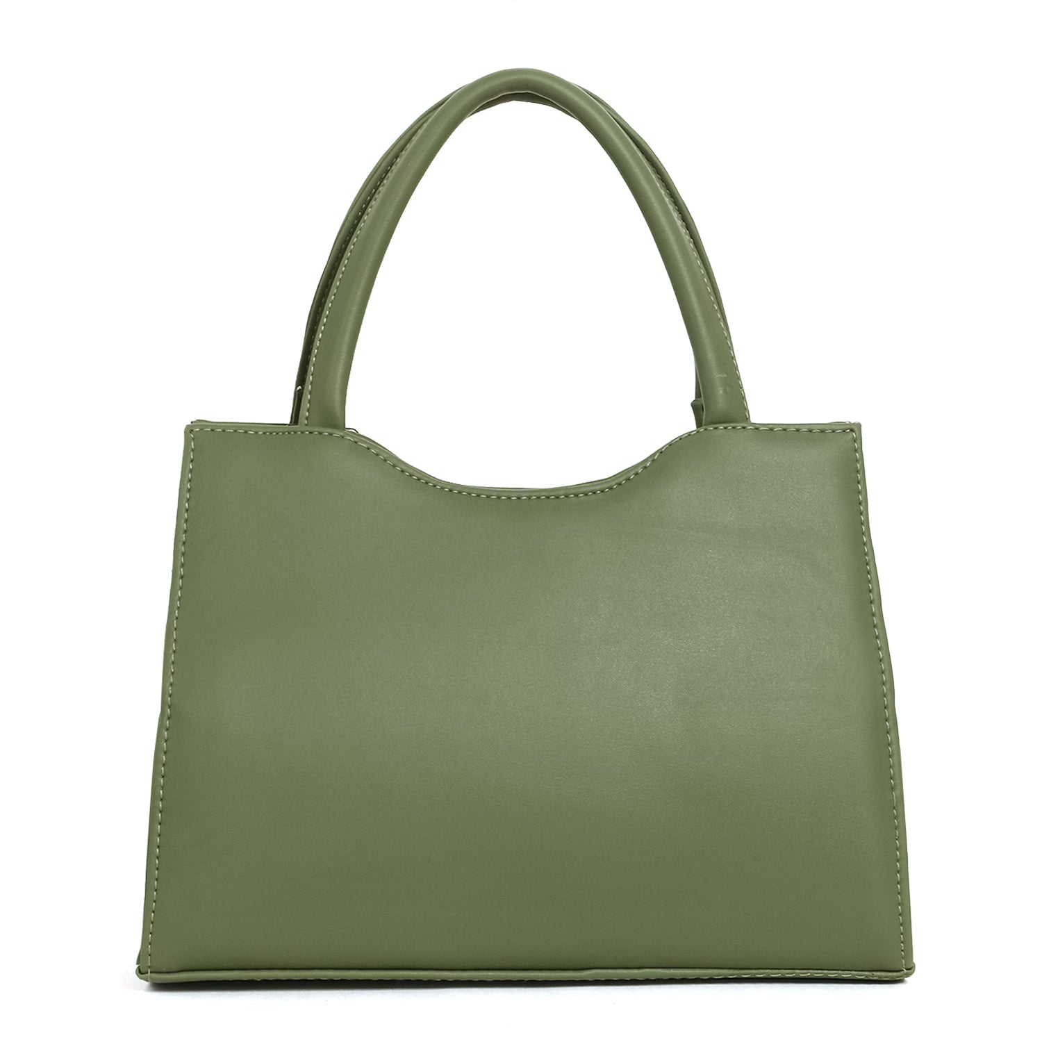 ClassiCove Women Green  Handbag | PU Leather Satchel Bag with Sling Strap | Stylish Office & Casual Purse Desi Hands