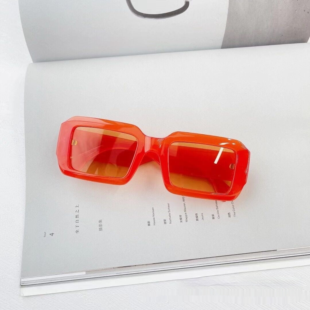 Classicove™ Retro Square Chunky Sunglasses