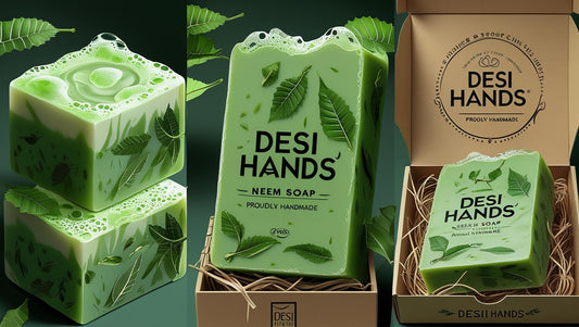 Cold Processed Sacred Neem-Basil Soap