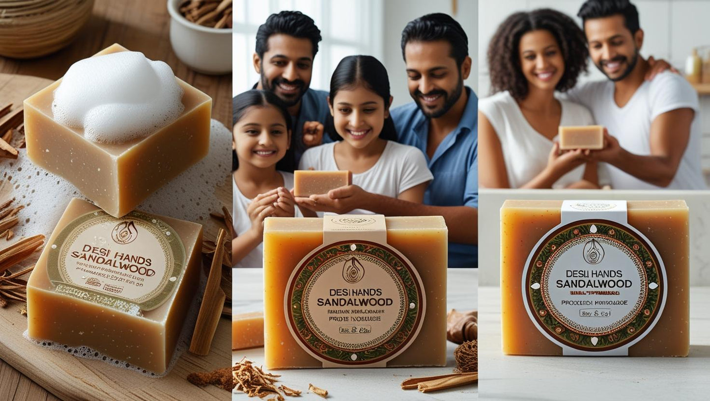 Cold Processed Soothing Sandalwood Soap