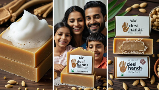 Cold Processed Soothing Sandalwood Soap