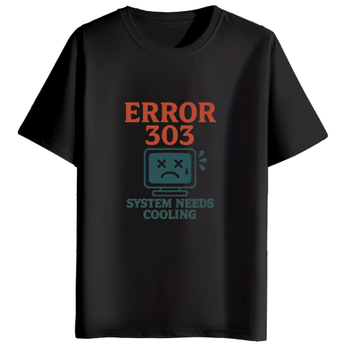 Error 303 - system needs cooling