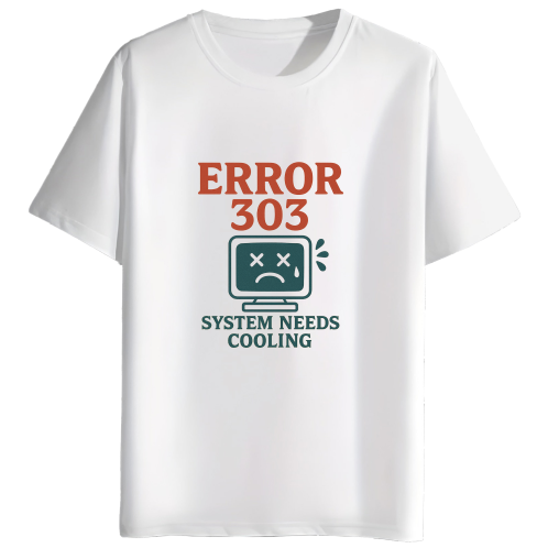 Error 303 - system needs cooling