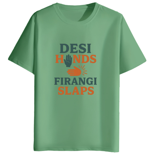 Desi hands firangi slaps