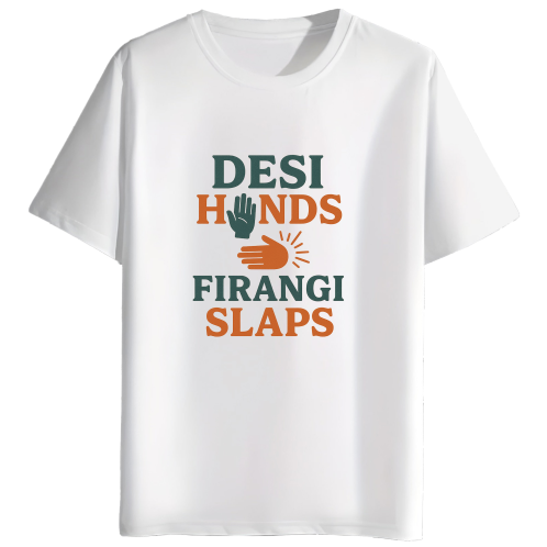 Desi hands firangi slaps